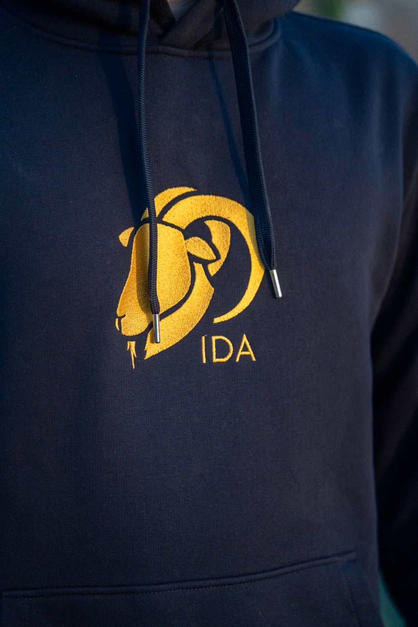 Ida Bio Hoodie bestickt