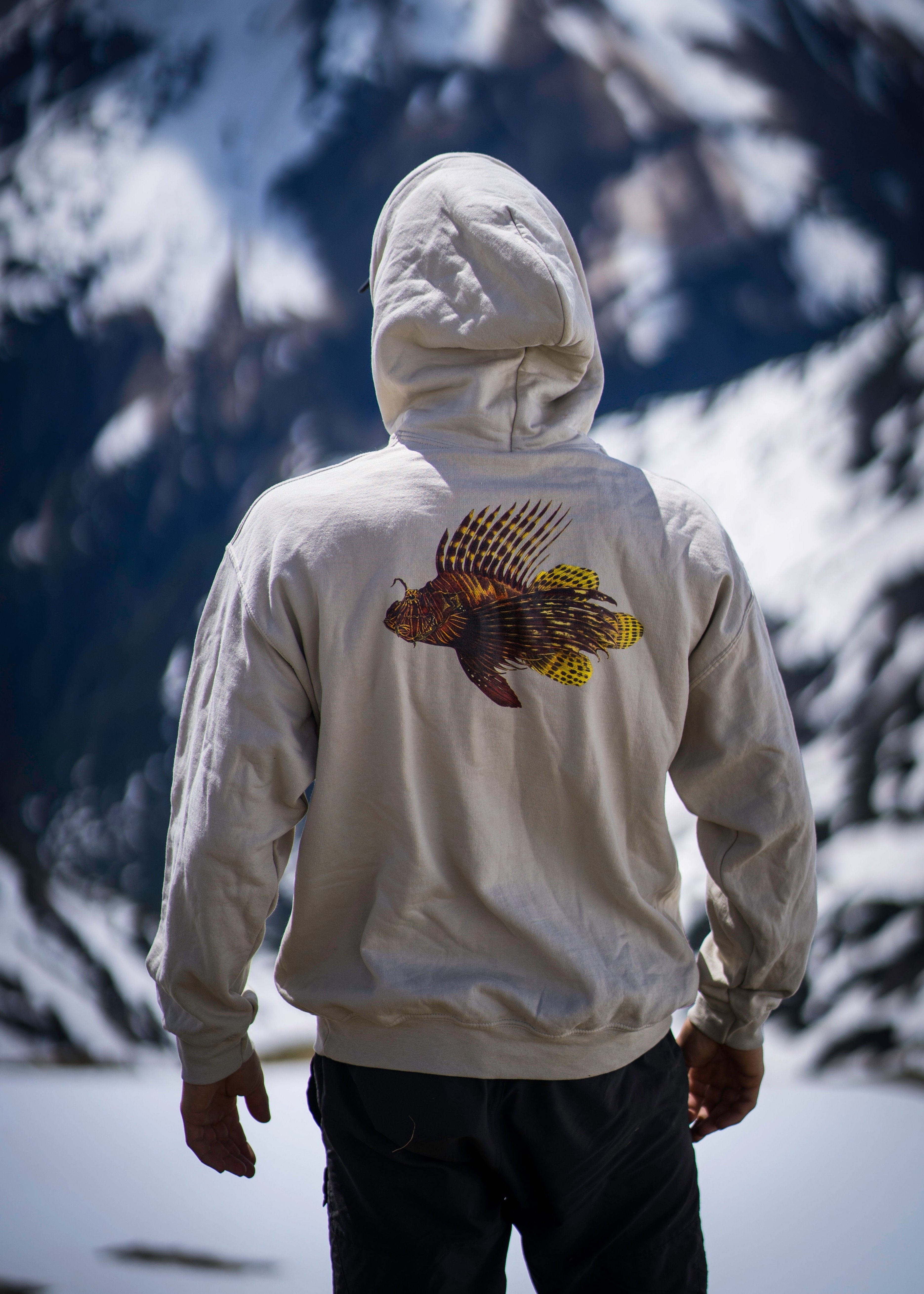 Leichter Unisex-Hoodie Lionfish